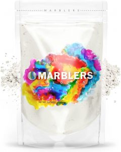 MARBLERS Mica Powder Colorant 3oz (85g) [Cream White] | Pearlescent Pigment | Tint | Pure Mica Powder for Resin | Dye | Non-Toxic | Great for Epoxy, Soap, Nail Polish, Cosmetics and Bath Bombs
